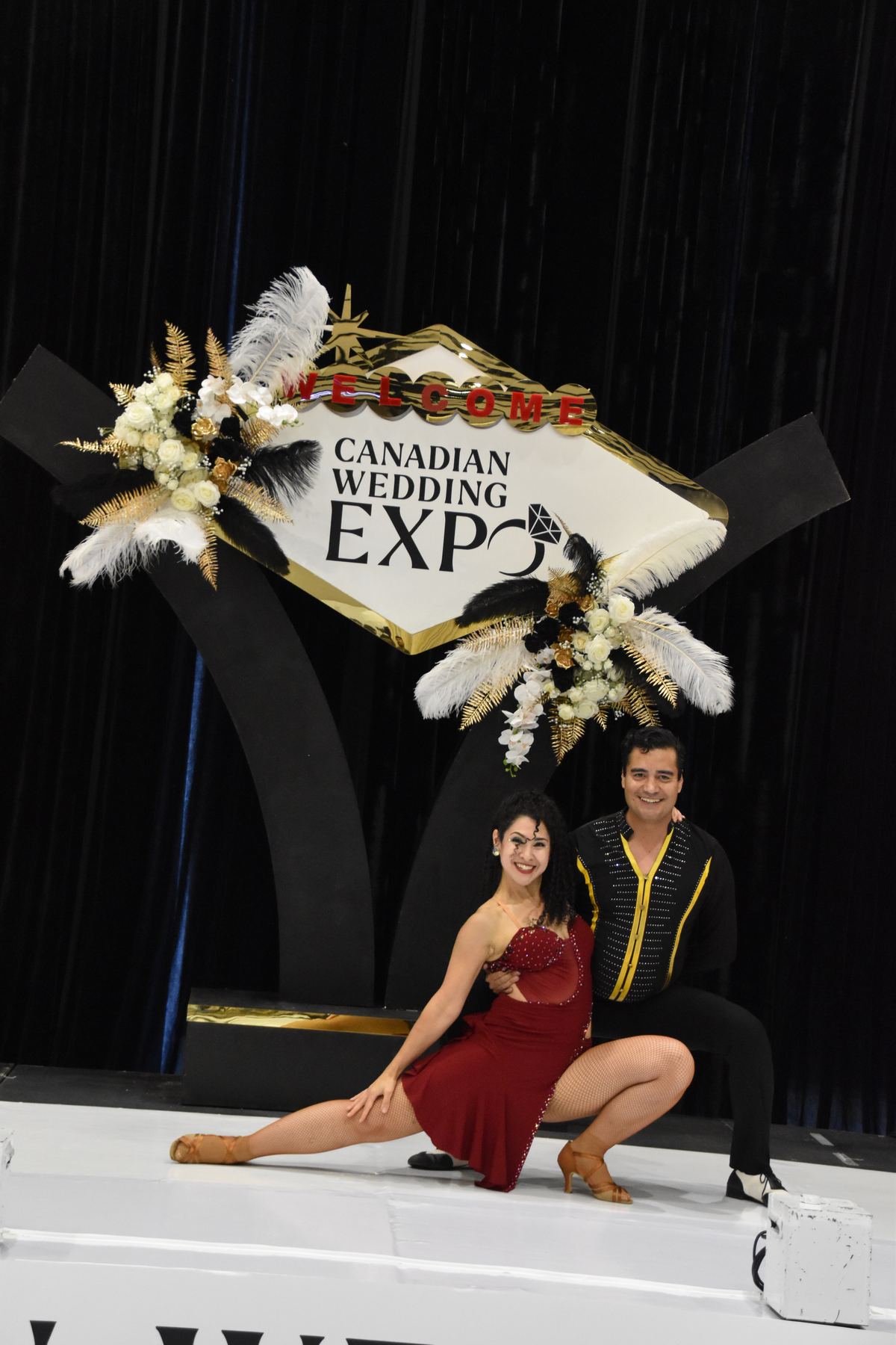 Canadian Wedding Expo — zSalsa Ending pose